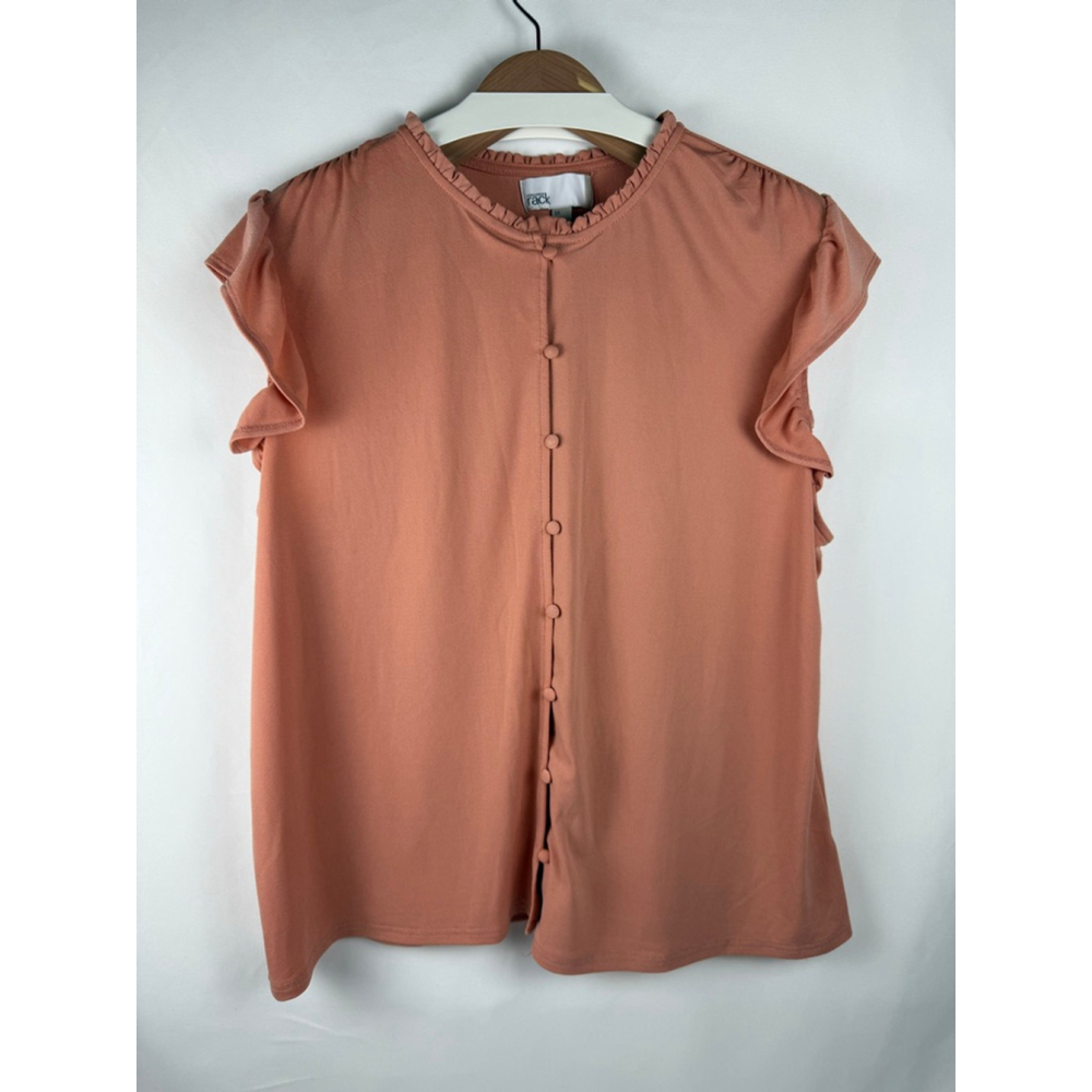 Women's Nordstrom Rack Blouse Clay Size 1X $15 w/$25 purchase